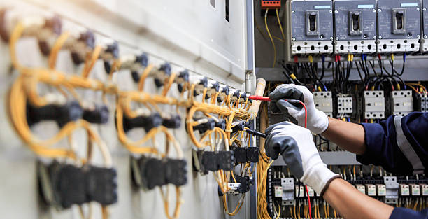 Professional Electrician technician working in Lillington, NC